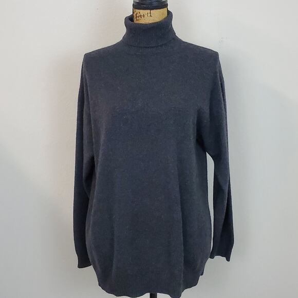 VINTAGE Jean Jaques Benson Cashmere Turtleneck sz M - Picture 1 of 4